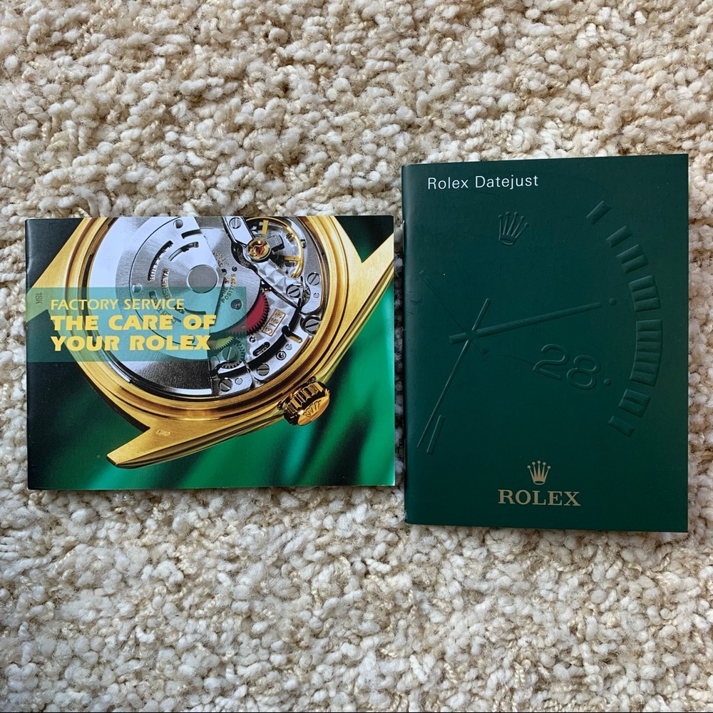 - Authentic Rolex watch box, tag & paperwork - Picture 8 of 9